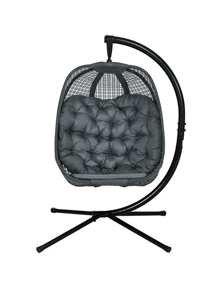 Outsunny Outdoor Swing Chair with Thick Padded Cushion, Dark Grey 84A-299V70CG - pic 35652 | FastDaddyshop