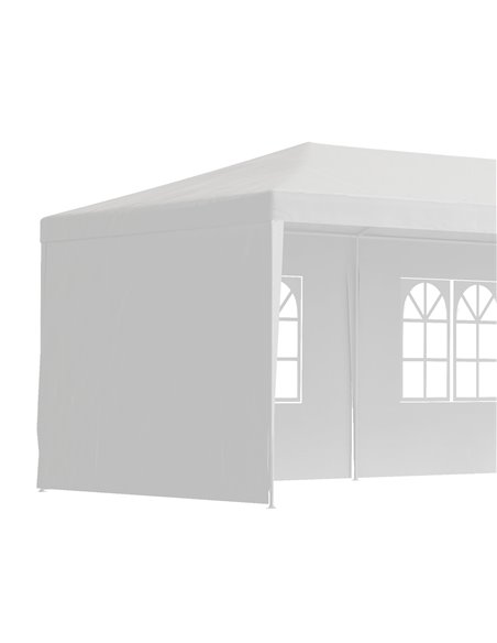 Outsunny 9 x 3m Garden Gazebo Marquee Party Wedding Tent Canopy - White 840-063V01WT - pic 36083 | FastDaddyshop