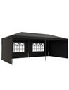 Outsunny 6 x 3 m Party Tent Gazebo Marquee, Dark Grey 840-062V01CG