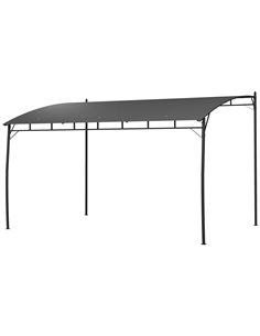 Outsunny 3 x 4m Outdoor Pergola Gazebo, Dark Grey 84C-471V00CG