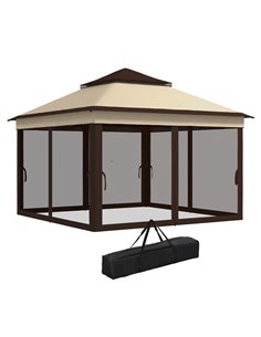 Outsunny 3 x 3(m) Pop Up Gazebo, Event Shelter, Beige 84C-463V00BG