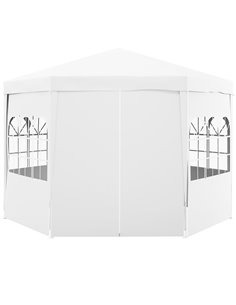 Outsunny 4 m Party Tent Wedding Gazebo, White 84C-196V01WT