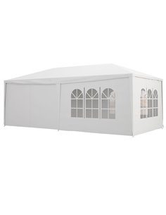 Outsunny 6 x 3 m Party Tent Wedding Gazebo, White 84C-197V01WT