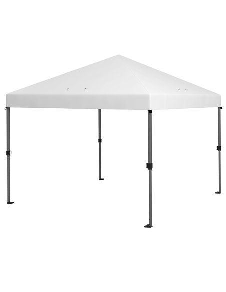 Outsunny 3 x 3(m) Pop Up Gazebo, 1 Person Easy up Marquee, White 84C-502V00WT - pic 36588 | FastDaddyshop