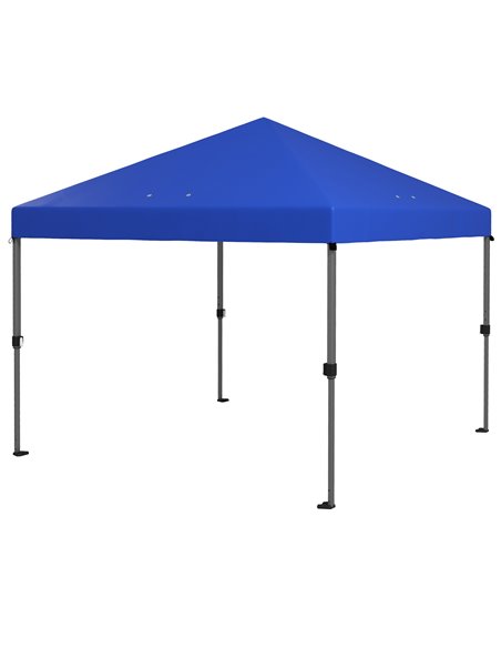 Outsunny 3 x 3(m) Pop Up Gazebo, 1 Person Easy up Marquee, Blue 84C-502V00BU - pic 36606 | FastDaddyshop