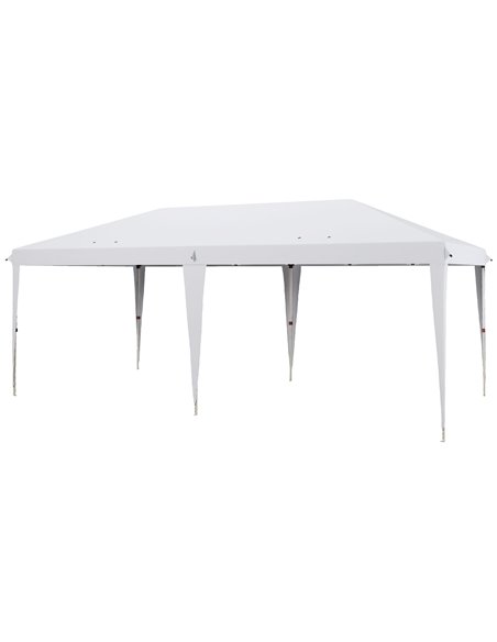 Outsunny 6 x 3(m) Garden Large Gazebo Canopy, White 84C-118V03WT - pic 36678 | FastDaddyshop