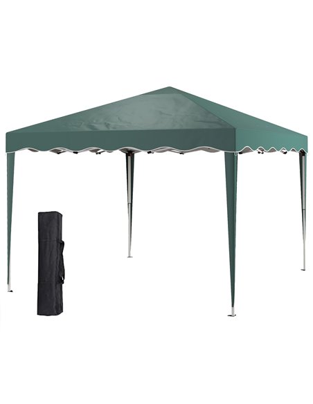 Outsunny 3 x 3m Pop Up Outdoor Camping Gazebo, Green 84C-263V04GN - pic 36696 | FastDaddyshop