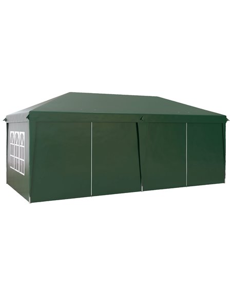 Outsunny 3 x 6m Garden Pop Up Gazebo, Wedding Party Tent Marquee, Green 84C-425V00DG - pic 36705 | FastDaddyshop