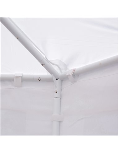 Outsunny 8.9x6.5 m Waterproof Marquee Canopy-White 01-0006-002