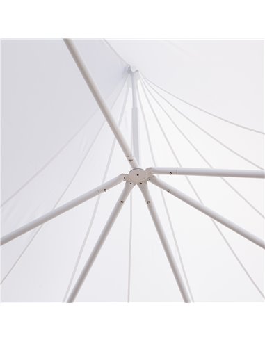 Outsunny 8.9x6.5 m Waterproof Marquee Canopy-White 01-0006-002