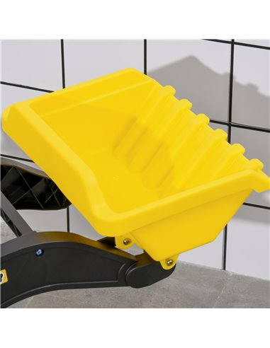 HOMCOM Pedal Go Kart Ride On Excavator W/ Front Loader Digger Four Wheels Child Toy, for 3 Years Old 341-018V00YL