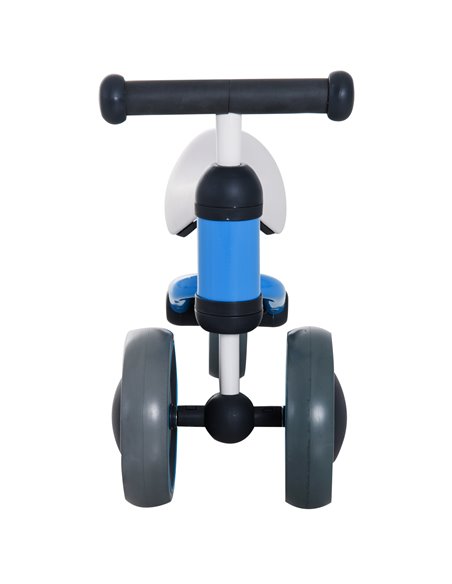 HOMCOM Kids Balance Bike Toddler Plastic No-Pedal Walking Blue - pic 3697 | FastDaddyshop