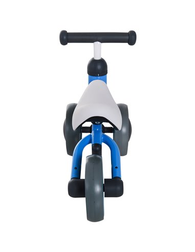 HOMCOM Kids Balance Bike Toddler Plastic No-Pedal Walking Blue