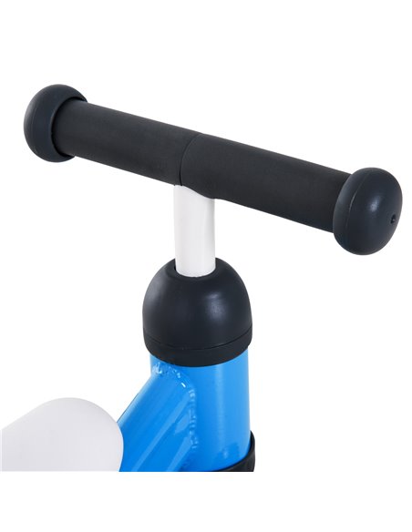 HOMCOM Kids Balance Bike Toddler Plastic No-Pedal Walking Blue - pic 3700 | FastDaddyshop
