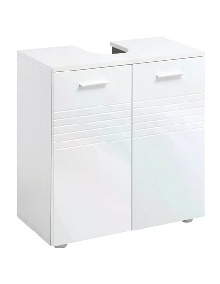 Kleankin Under Sink Cabinet, Bathroom Vanity Unit, White 834-375 - pic 37182 | FastDaddyshop