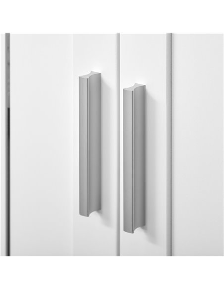 kleankin Modern Under Sink Cabinet with 2 Doors, Bathroom Vanity Unit, Pedestal Under Sink Design, Storage Cupboard with Adjusta - pic 37207 | FastDaddyshop