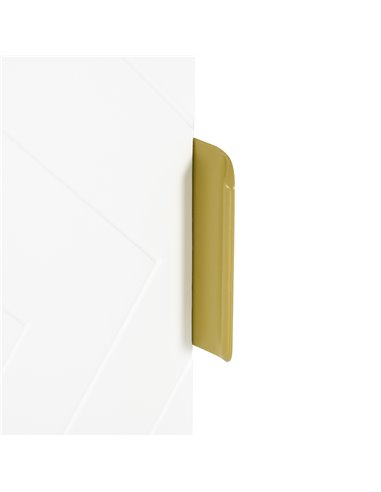 kleankin Bathroom Wall Cabinet, Over Toilet Storage Cupboard with Adjustable Shelves for Hallway, Living Room, White 837-339V80W