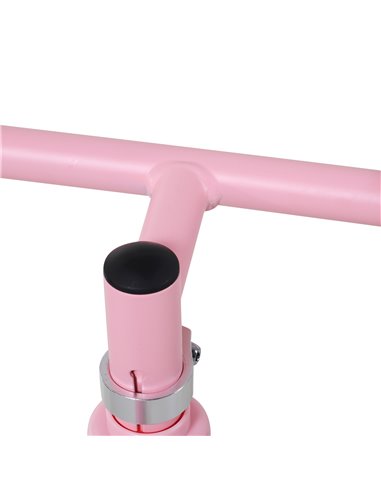 HOMCOM Toddler Balance Bike No Pedal Walk Training Pink