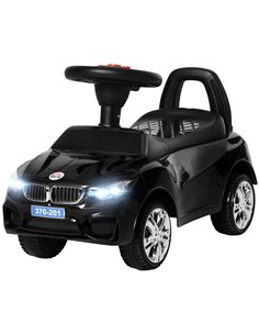 HOMCOM Ride on Car Baby Toddler Walker, Black 370-201V00BK