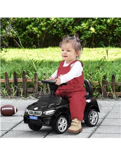 HOMCOM Ride on Car Baby Toddler Walker, Black 370-201V00BK 2
