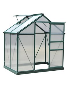 Outsunny Clear Polycarbonate Large Walk-In Greenhouse 845-057