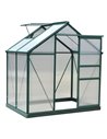 Outsunny Clear Polycarbonate Large Walk-In Greenhouse 845-057