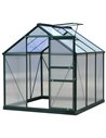 Outsunny Large Walk-In Polycarbonate Garden Greenhouse 845-058