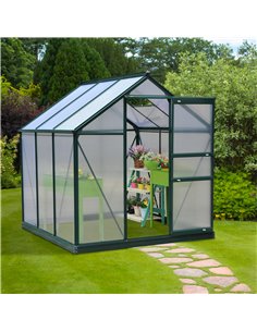 Outsunny Large Walk-In Polycarbonate Garden Greenhouse 845-058 2