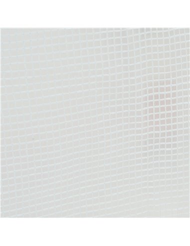 Outsunny 4.5 x 2 x 2 m Large Galvanised Steel Frame Outdoor Poly Tunnel Garden Walk-In Patio Greenhouse - White 845-073