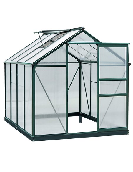 Outsunny Large Walk-In Aluminium Frame Greenhouse, 6 x 8 ft 845-059 - pic 37812 | FastDaddyshop