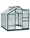 Outsunny Large Walk-In Aluminium Frame Greenhouse, 6 x 8 ft 845-059