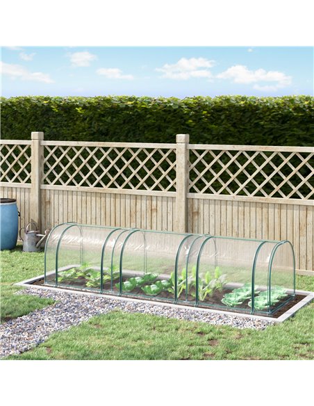 Outsunny Steel Frame Portable Small Greenhouse, Dark Green 845-234V01 - pic 37822 | FastDaddyshop