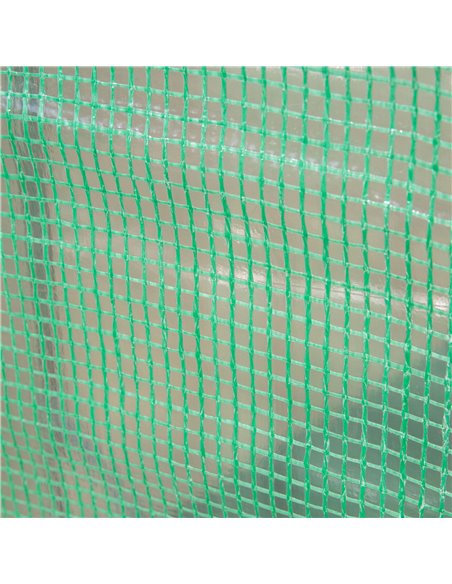 Outsunny Garden Plant Tomato Growth Greenhouse W/ Double Doors & 4 Windows  PE Cover Steel Frame Green, 3L x 1W x 2H (m) 845-416 - pic 38009 | FastDaddyshop