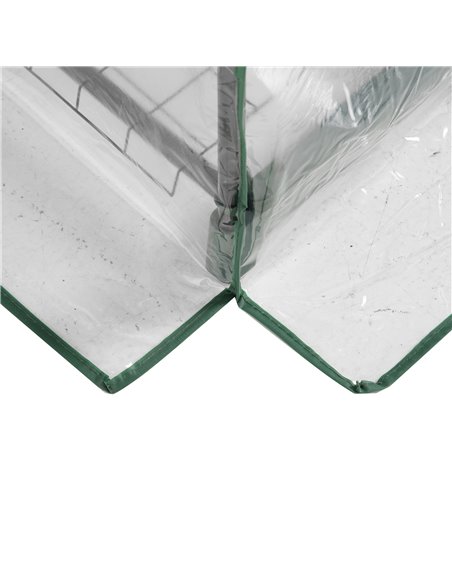 Outsunny 5 Tier Greenhouse Outdoor Flower Stand PVC Cover Portable Shed Metal Frame Transparent 69 x 49 x 193cm 845-383V01 - pic 38223 | FastDaddyshop