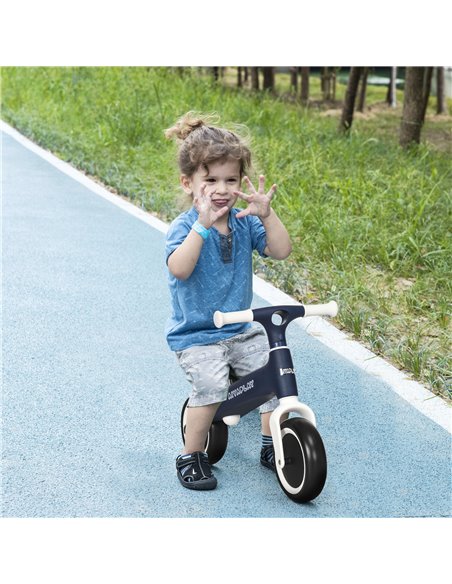 AIYAPLAY Balance Bike with Adjustable Seat for 1.5 - 3 Years Old - Blue - pic 3831 | FastDaddyshop