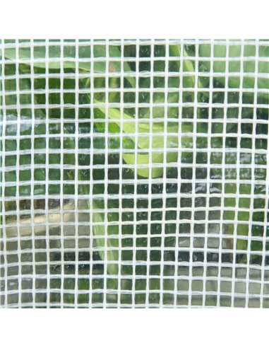 Outsunny Greenhouse for Outdoor, Portable Gardening Plant Grow House with 2 Tier Shelf, Roll-Up Zippered Door, PE Cover, 143 x 7