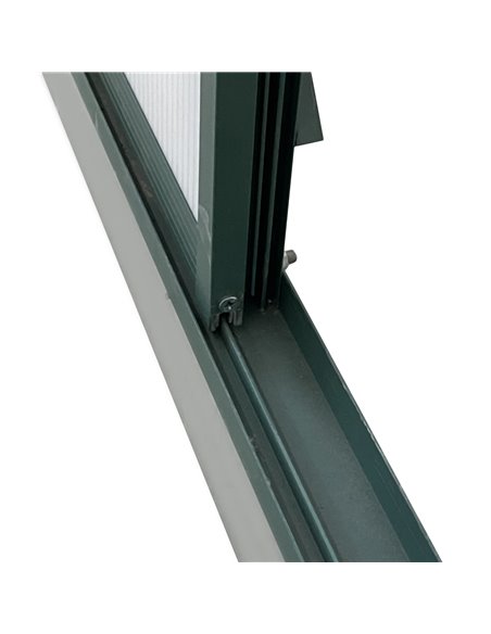 Outsunny Aluminium Greenhouse Polycarbonate Walk-in Garden Greenhouse Kit with Adjustable Roof Vent, Rain Gutter and Foundation, - pic 38459 | FastDaddyshop