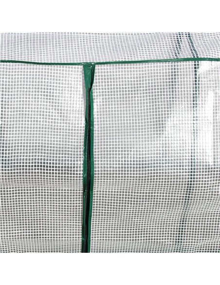 Outsunny Mini Greenhouse Portable Garden Growhouse for Plants with Zipper Design for Outdoor, Indoor, 120 x 45 x 70cm, White 845 - pic 38466 | FastDaddyshop