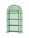 Outsunny 80x49x160cm Mini Greenhouse for Outdoor, Green 845-607V01