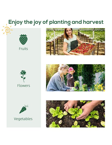Outsunny 80x49x160cm Mini Greenhouse for Outdoor, Portable Gardening Plant with Storage Shelf, Roll-Up Zippered Door, Metal Fram - pic 38520 | FastDaddyshop