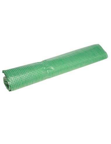 Outsunny Mini Small Greenhouse with Steel Frame & PE Cover & Zippered Window Poly tunnel Steeple for Plants Vegetables, 180 x 90