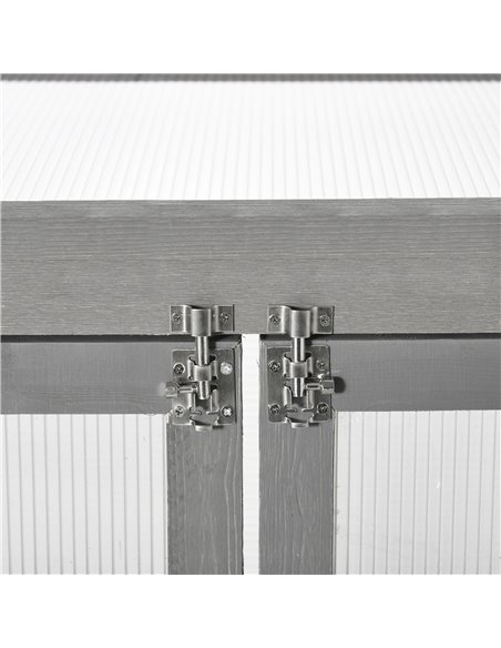 Outsunny 3-Tier Wooden Cold Frame Greenhouse Garden Polycarbonate Grow House w/ Adjustable Storage Shelf, 76 x 47 x 110 cm, Dark - pic 38657 | FastDaddyshop