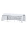 Outsunny 6 x 3 x 2 m Walk in Polytunnel Greenhouse, White 845-612WT