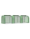 Outsunny PE Tunnel Greenhouse 295x100x80 cm Green 845-234V05GN