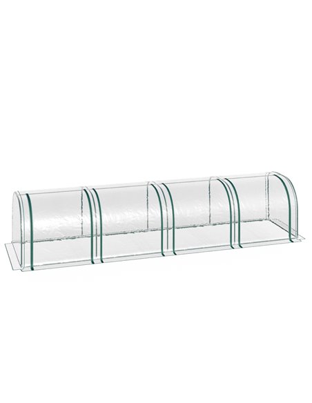 Outsunny PVC Tunnel Greenhouse Green Grow House, Clear 845-234V03CR - pic 38820 | FastDaddyshop