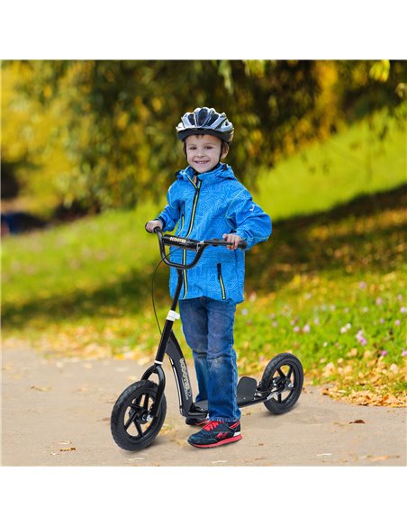 HOMCOM 12" Tyres Scooter-Black - pic 3887 | FastDaddyshop