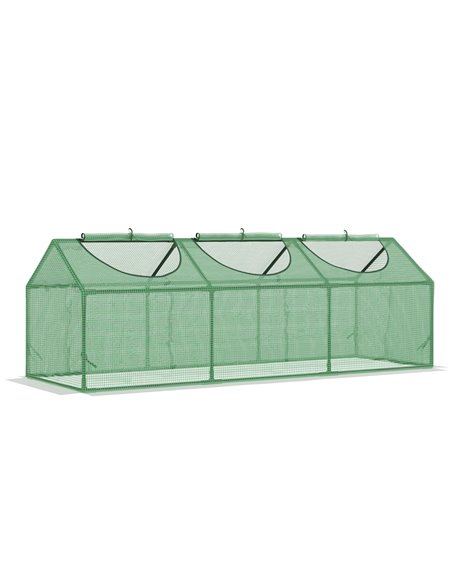 Outsunny Mini Greenhouse, Small Plant Grow House, Green 845-368V05 - pic 38874 | FastDaddyshop