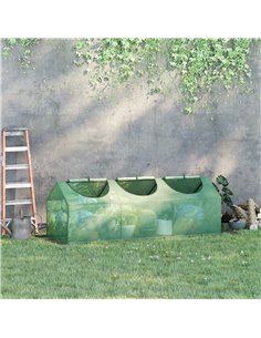 Outsunny Mini Greenhouse, Small Plant Grow House, Green 845-368V05 2