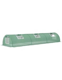 Outsunny 3m Portable Tunnel PE Mini Greenhouse, Green 845-769V01GN