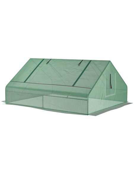 Outsunny Portable Garden Mini Greenhouse, Dark Green 845-153V00DG - pic 38928 | FastDaddyshop